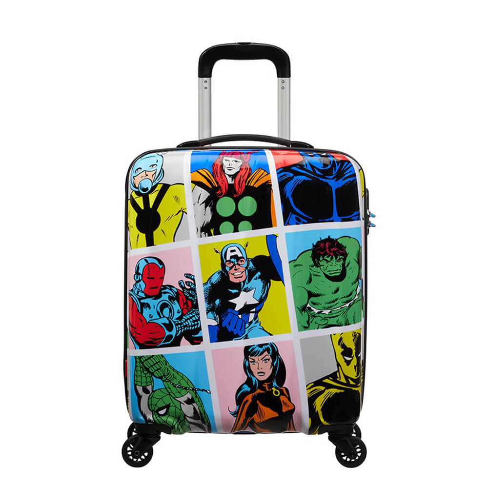  AMERICAN TOURISTER Unisex Adults' Luggage Suitcase,  Multicolored (Marvel Pop Art), M (65 cm-62.5 L)